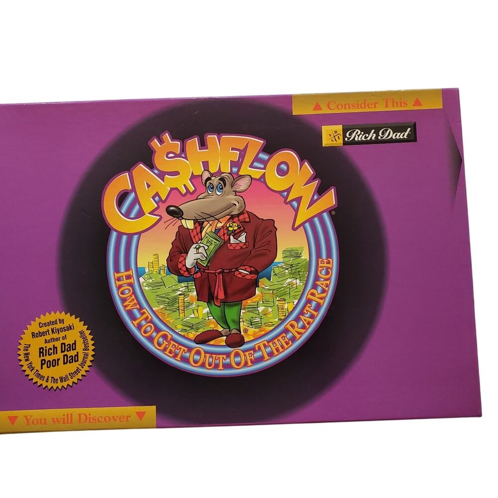 Rich Dad Cashflow How to Get Out of the Rat Race Board Game